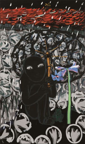 [2008] Childhood, Acrylic Ink on canvas, 162x112cm